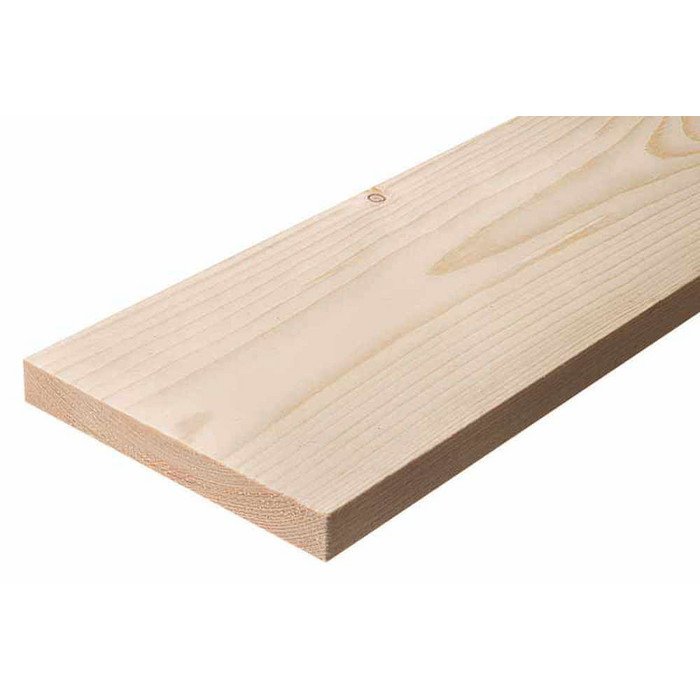 Доска сухая строганная завальцованная 20х95х6000 сорт АВ